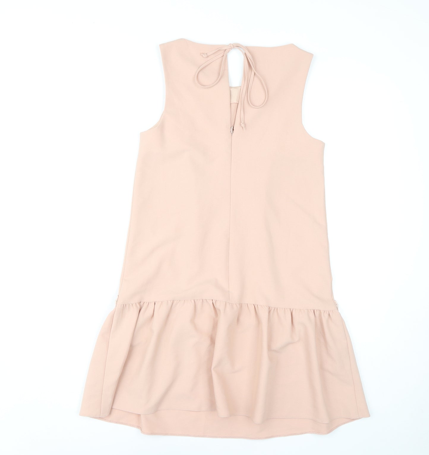 River Island Women's Pink Sleeveless Shift Dress Size 8