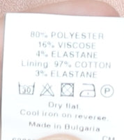 River Island Women's Pink Sleeveless Shift Dress Size 8