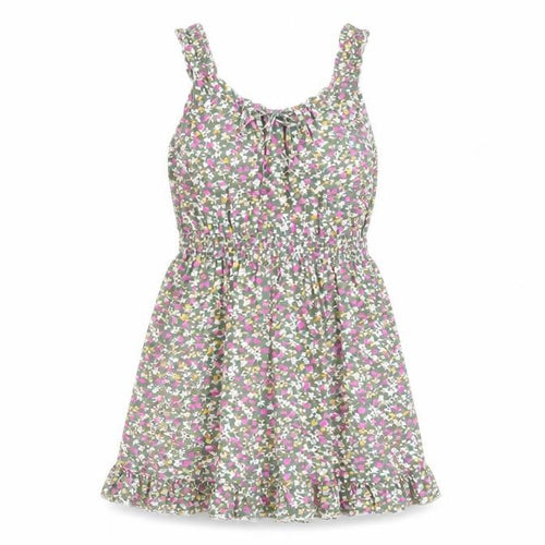 Miss Good Women's Floral A-Line Dress Multicoloured XL