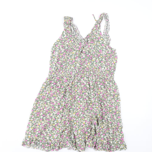 Miss Good Women's Floral A-Line Dress Multicoloured XL
