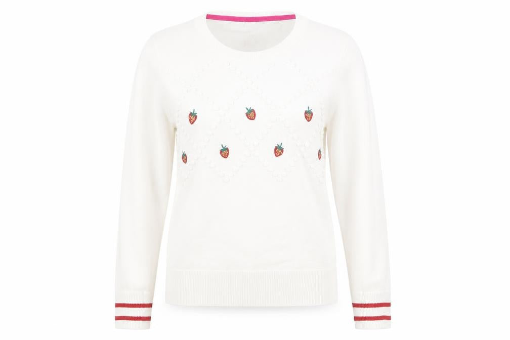 M&Co Women's Ivory Pullover Jumper Size 10