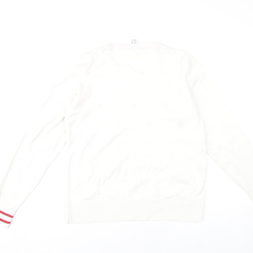 M&Co Women's Ivory Pullover Jumper Size 10