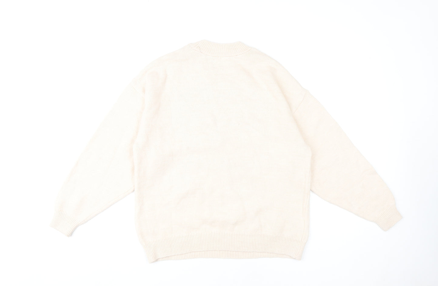 ASOS Women's Beige Nature Pullover Jumper Size 4