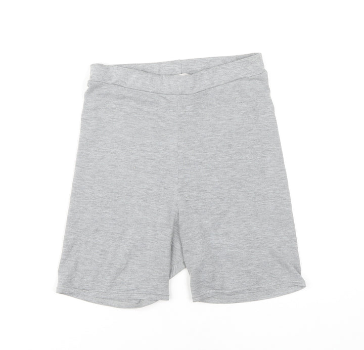 Missguided Women's Grey Biker Shorts Size 8