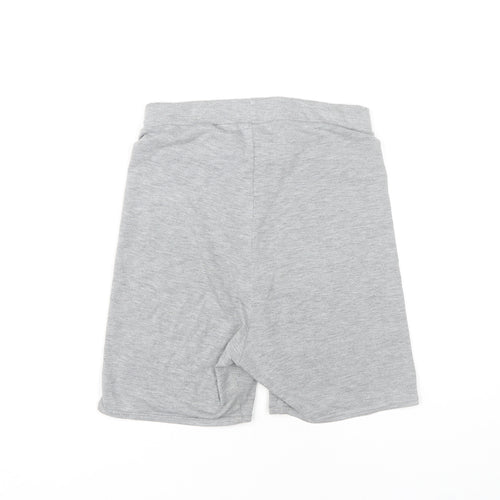 Missguided Women's Grey Biker Shorts Size 8