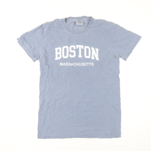 Comfort Colors Blue Unisex T-Shirt, Size S, Casual Style