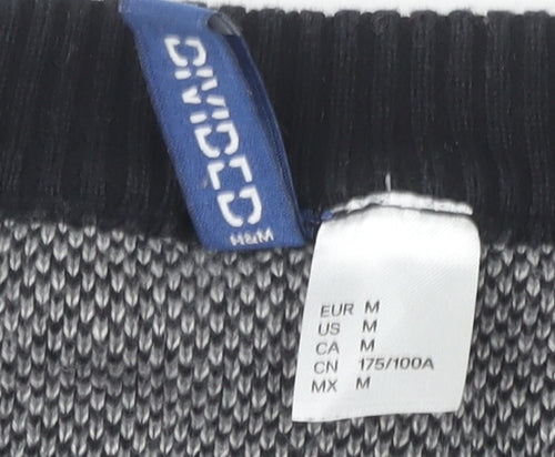 H&M Men's Multicoloured Camouflage Pullover