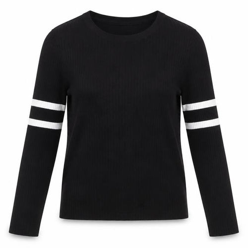 H&M Women’s Black Long Sleeve Knit T-Shirt M