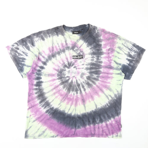 Ghanda Men’s Multicoloured Tie-Dye T-Shirt S