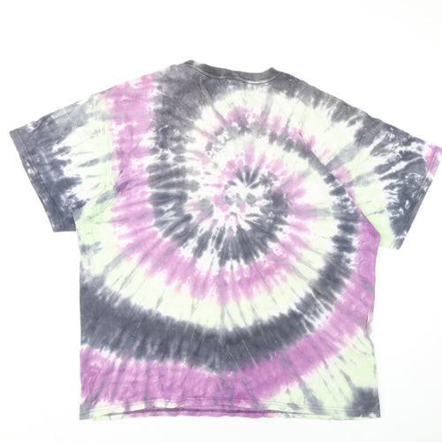 Ghanda Men’s Multicoloured Tie-Dye T-Shirt S