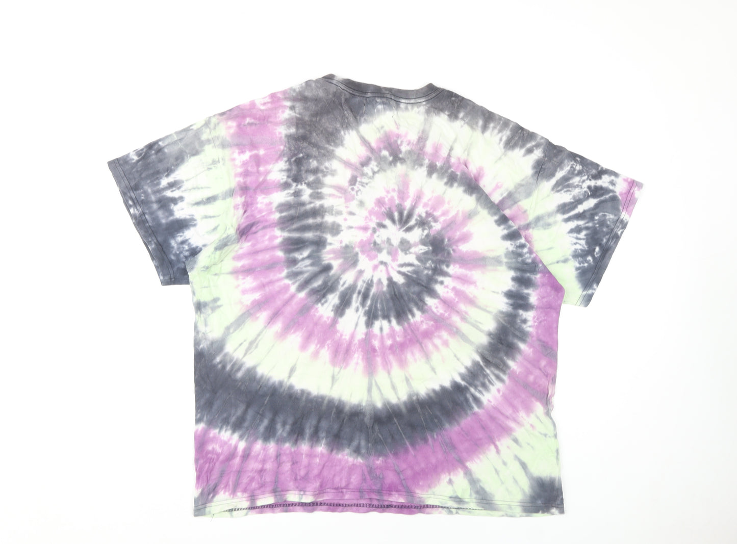 Ghanda Men’s Multicoloured Tie-Dye T-Shirt S