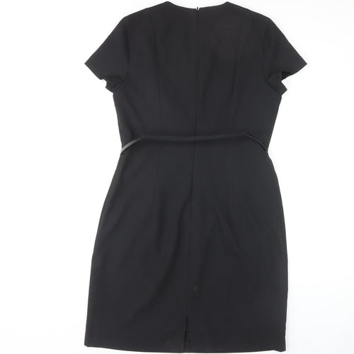 Marks and Spencer Black Pencil Dress Size 12 for Women