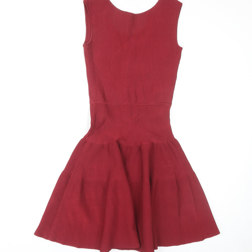 Issa London Women's Red Sleeveless Dress, Size S