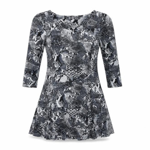 Marks and Spencer Women's Black Animal Print Dress