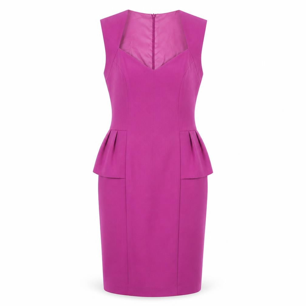 Miss Selfridge Women's Purple Pencil Dress Size 12