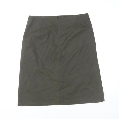 Next Women's Green Straight & Pencil Skirt Size 12