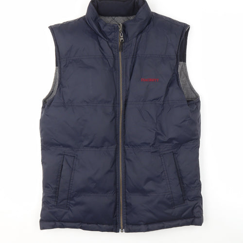 Hackett London Unisex Blue Waistcoat Size S - Full Zip