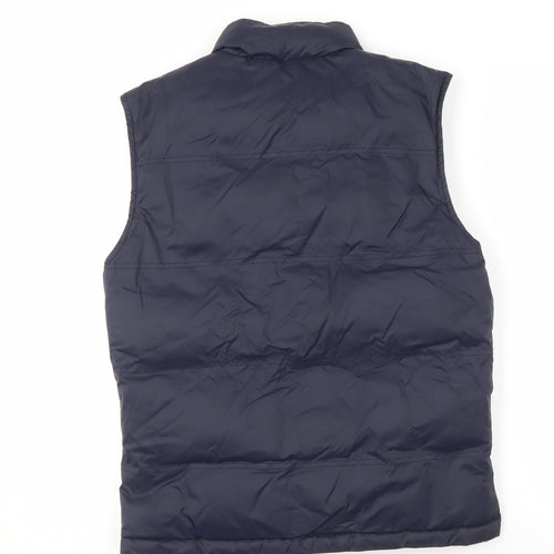Hackett London Unisex Blue Waistcoat Size S - Full Zip
