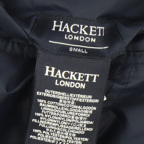 Hackett London Unisex Blue Waistcoat Size S - Full Zip