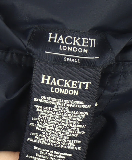 Hackett London Unisex Blue Waistcoat Size S - Full Zip