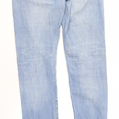 Uniqlo Men's Blue Straight Jeans Size 32