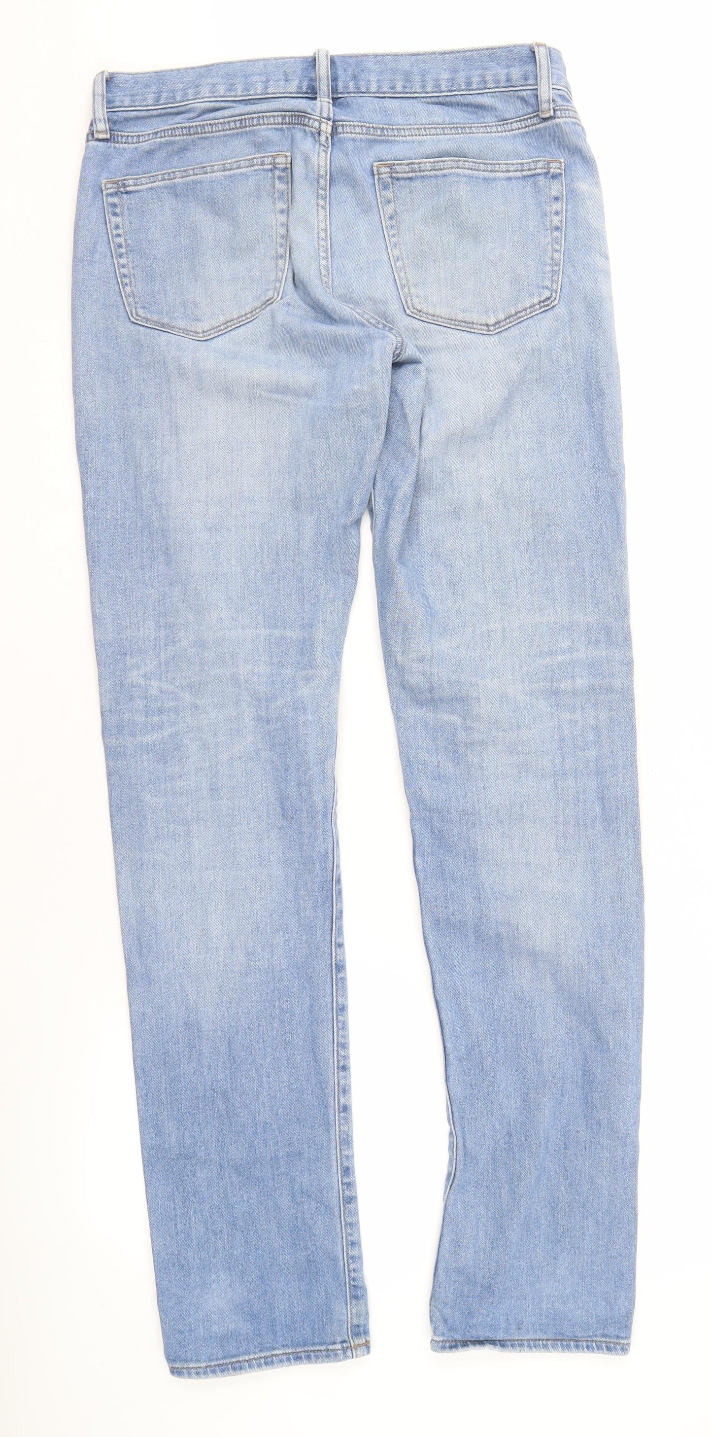 Uniqlo Men's Blue Straight Jeans Size 32