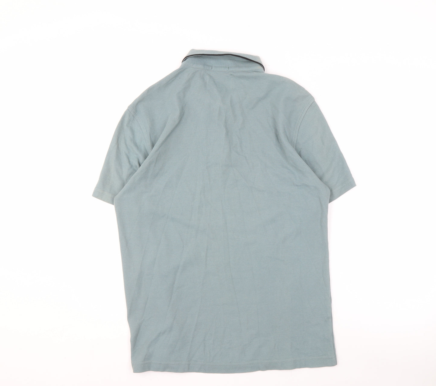 Penguin Men's Green Polo Shirt, Casual Short Sleeve M