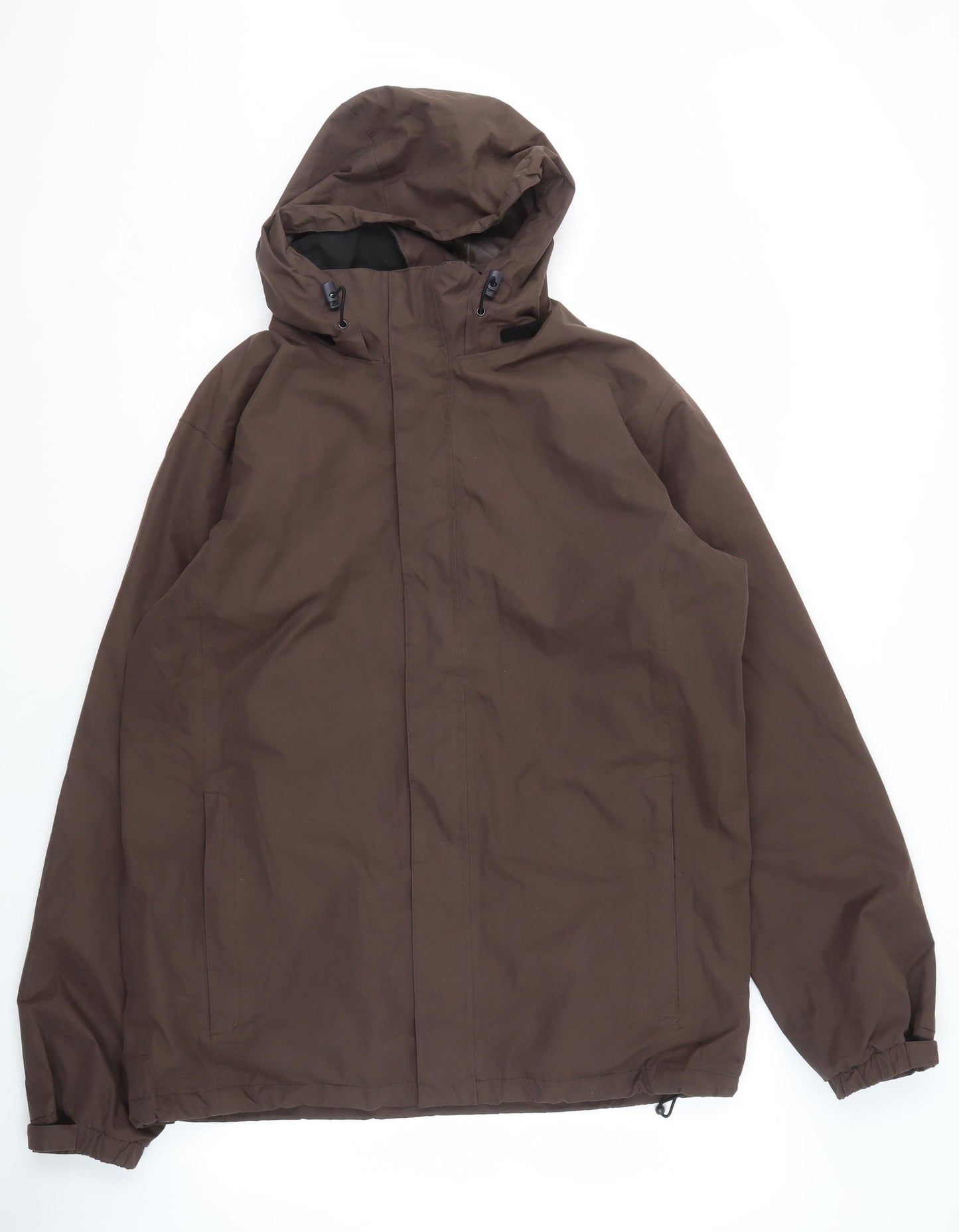 Regatta Men's Brown Waterproof Hooded Rain Jacket L