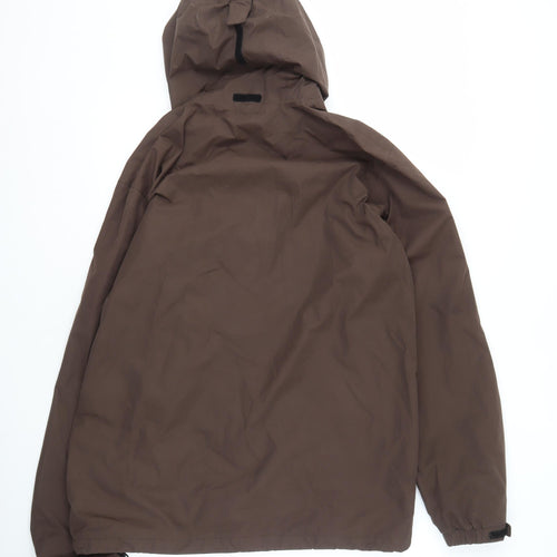 Regatta Men's Brown Waterproof Hooded Rain Jacket L