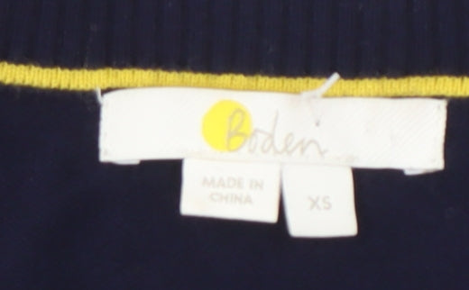 Boden Women's Blue XS Crew Neck Jumper