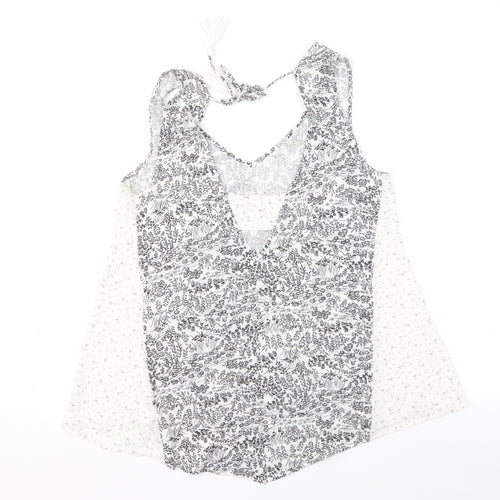 Fat Face Women's Multicoloured Floral Tank Top Size 10