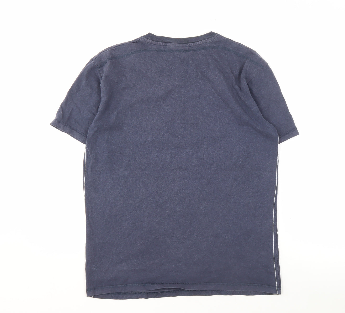 Weird Fish Men's Blue S Graphic T-Shirt, Excellent Condition