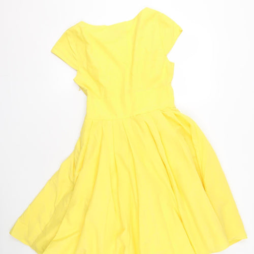Ted Baker Women Yellow Dress Size L