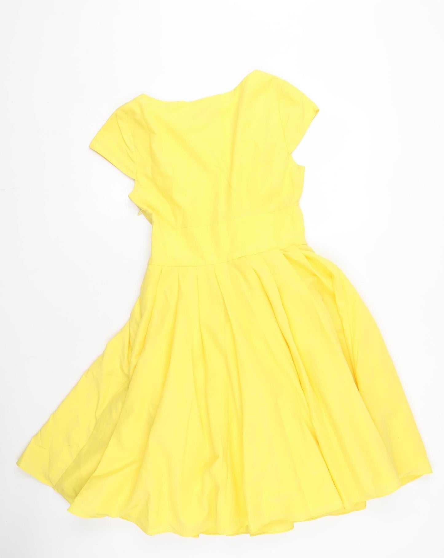Ted Baker Women Yellow Dress Size L