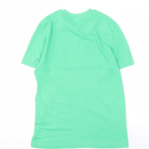 FRIENDS Unisex Green XS Basic T-Shirt Casual Lightweight