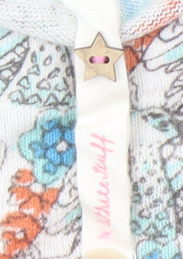 White Stuff Women's Multicoloured Long Sleeve Jumper Size 14