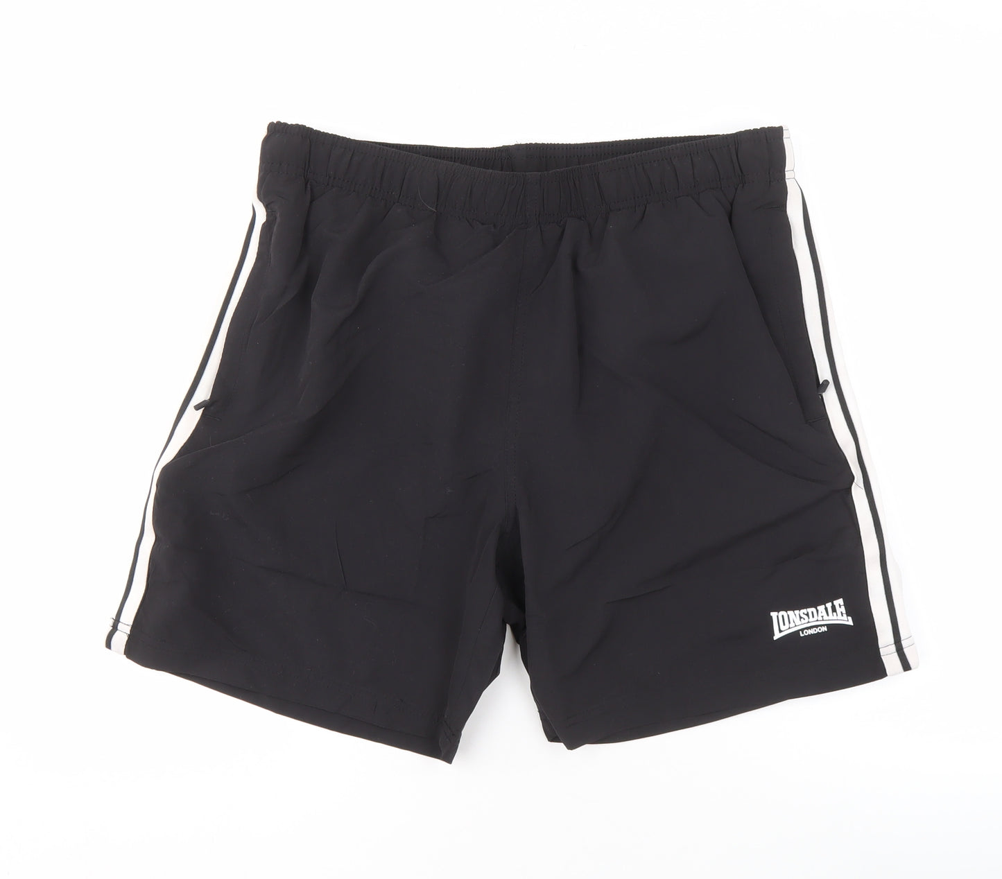 Lonsdale Men's Black Activewear Shorts L