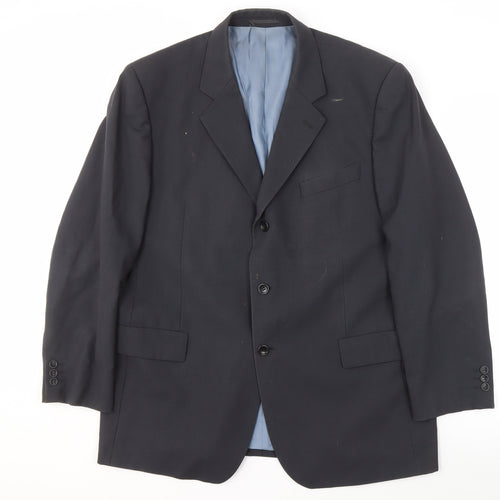 Austin Reed Men's Grey Wool Blazer, 44 Short, Formal Wear