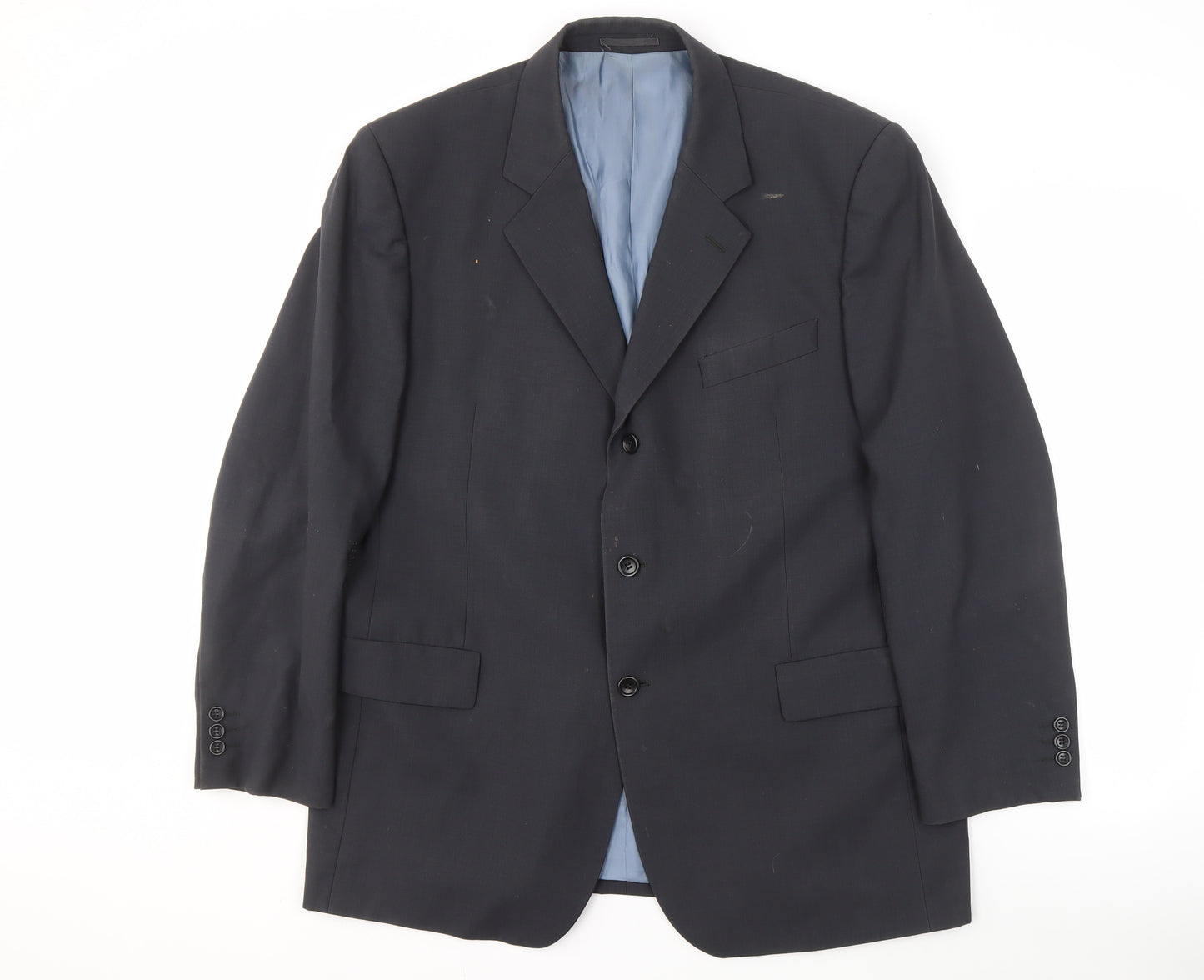 Austin Reed Men's Grey Wool Blazer, 44 Short, Formal Wear