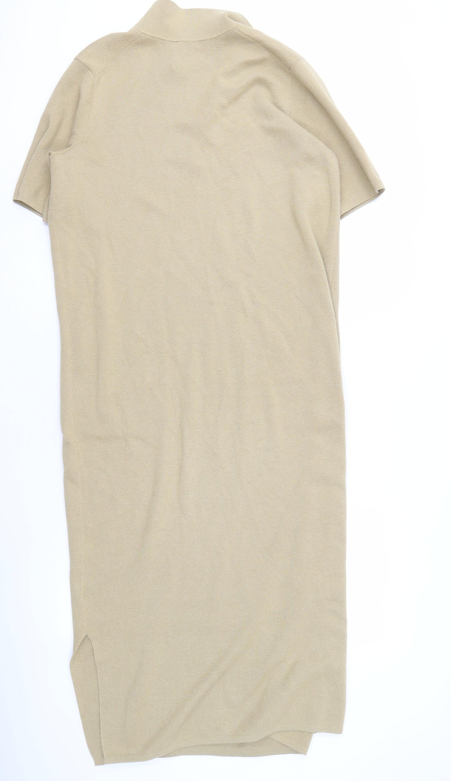 Whistles Beige Women's Collared Dress S