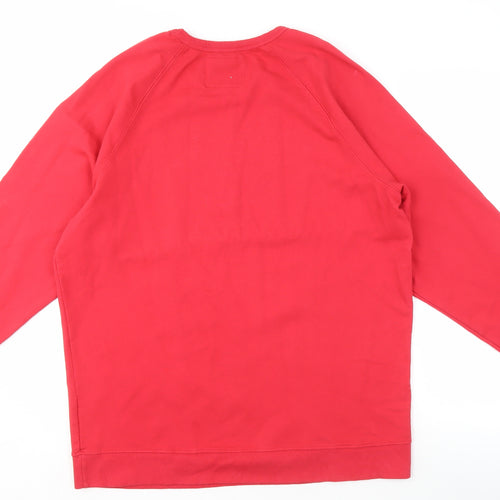 Barry's Men's Red Pullover Sweatshirt XL