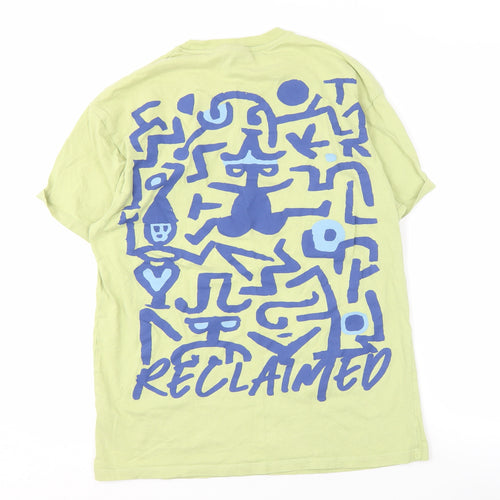 Reclaimed Vintage Men's Green M Graphic T-Shirt