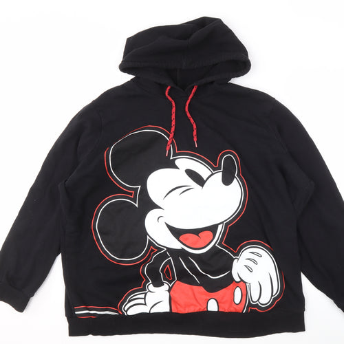 Disney at George Black Unisex XL Character Hoodie
