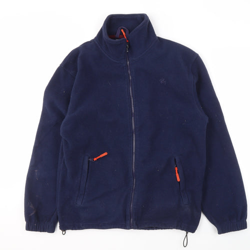 Rydale Men's Blue Fleece Jacket S Full Zip Casual