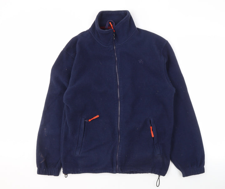 Rydale Men's Blue Fleece Jacket S Full Zip Casual