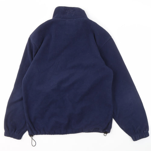 Rydale Men's Blue Fleece Jacket S Full Zip Casual