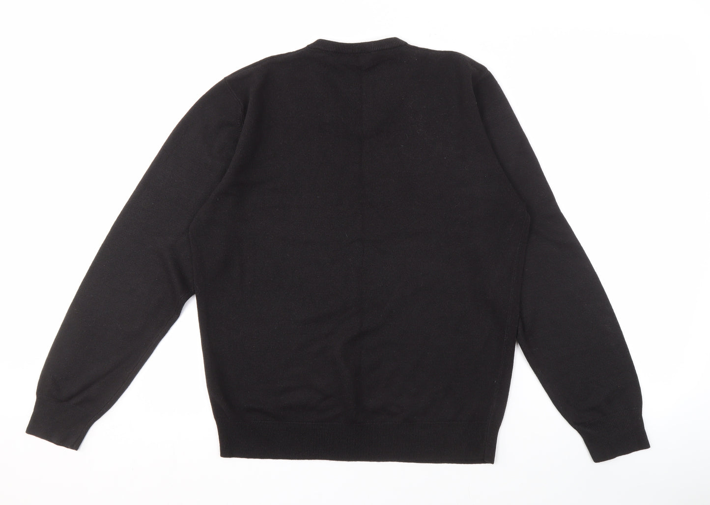 Greenwoods Escape Men's Black V-Neck Pullover M