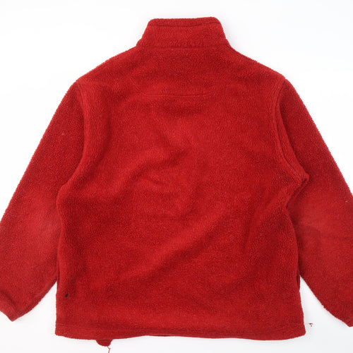 GANT Sport Men's Red Fleece Pullover Sweatshirt L