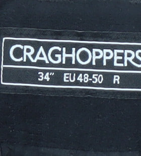 Craghoppers Mens Black Walking Trousers Size 34
