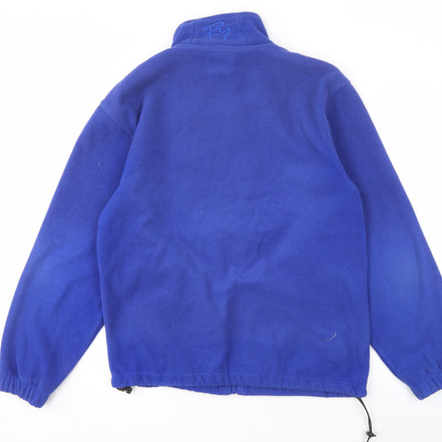 Rydale Men's Blue Fleece Jacket - Size S, Activewear